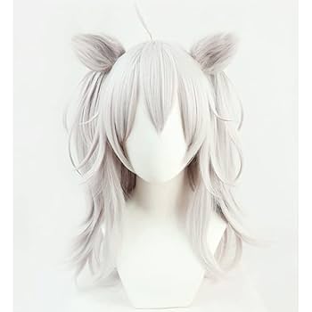 Amazon.co.jp: LAOBAO コスプレ ウィッグ 獅白ぼたん ししろん